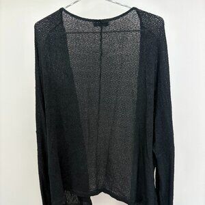 Brandy Melville Black Open Front Cardigan